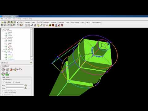 (2/2) Generación de mallado estructurado usando ICEM CFD