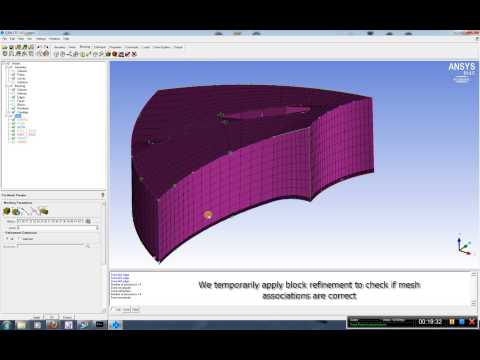 Mallado estructurado HEXA usando Ansys ICEM CFD. Parte 1