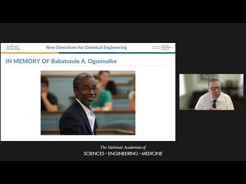 Informe sobre nuevas perspectivas para la ingeniería química 