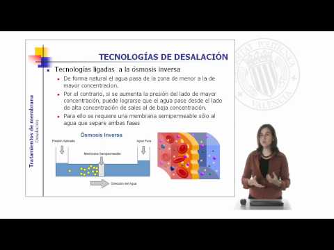 Tratamientos de Membrana: Desalación.© UPV