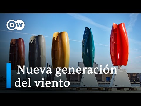 Flores eólicas para producir energía renovable