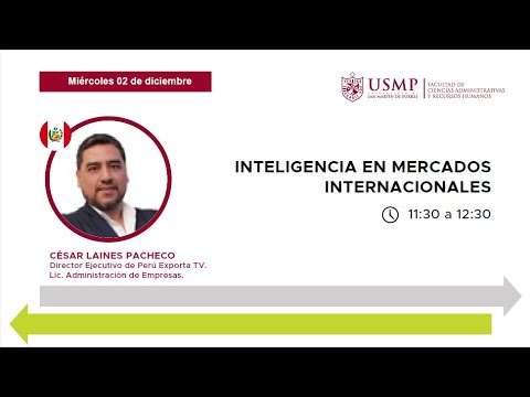 Inteligencia en mercados internacionales