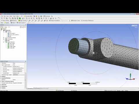 CFD: intercambiador de calor de tubos concéntricos (ANSYS)