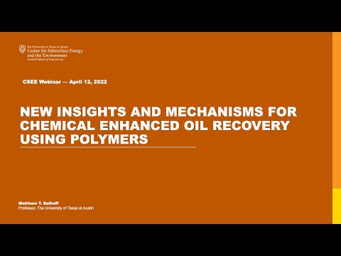 Nuevos conocimientos y mecanismos para la recuperación química mejorada de petróleo mediante polímeros