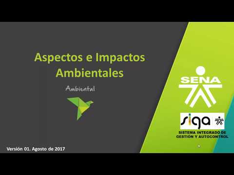 Aspectos e impactos ambientales