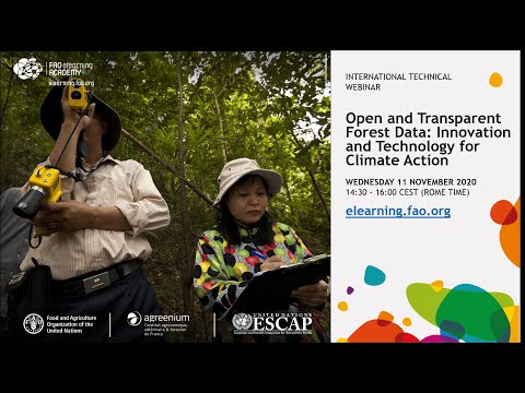 Datos Forestales Abiertos y Transparentes: Innovación y Tecnología para la Acción Climática