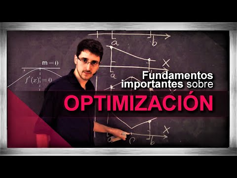 Optimización: clase desde cero