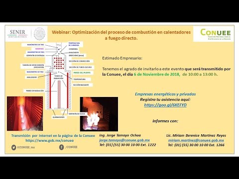 Webinar: Optimización del proceso de combustión en calentadores a fuego directo