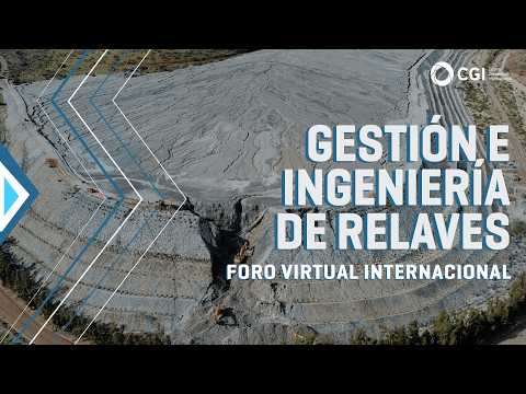 Foro virtual Gestión e Ingeniería de Relaves: gestión, gobernanza y gestión del cierre