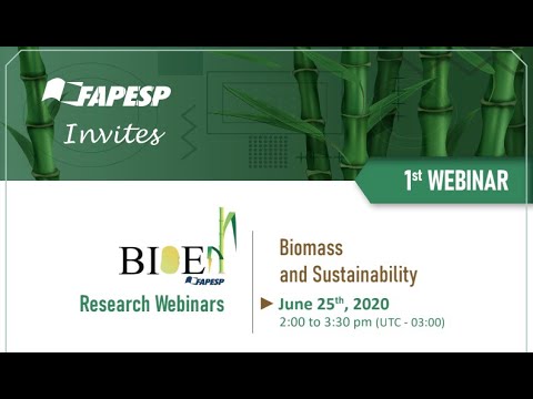 Webinars de investigación BIOEN: biomasa y sostenibilidad