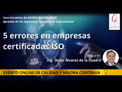 5 errores en empresas certificadas ISO