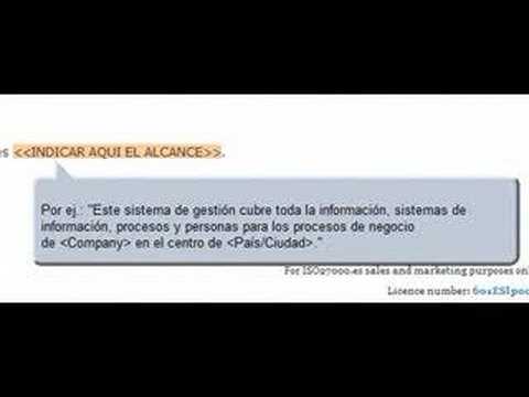 [Alcance de un sistema de gestión de seguridad de la información]