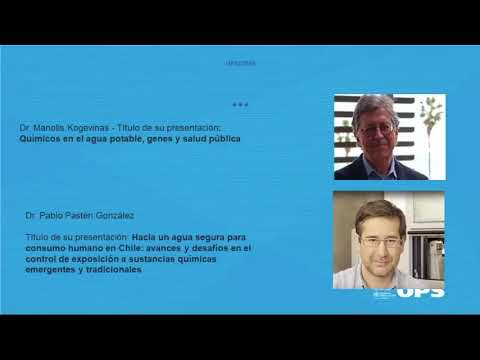 Webinar: Exposición a químicos emergentes y no emergentes en agua de consumo humano