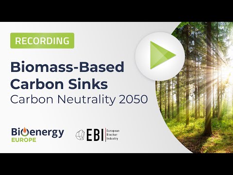 Webinar: Sumideros de carbón a base de biomasa. Neutralidad de carbono 2050.