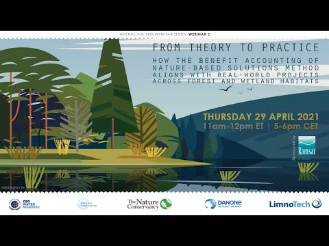 Serie de seminarios web sobre soluciones basadas en la naturaleza: de la teoría a la práctica