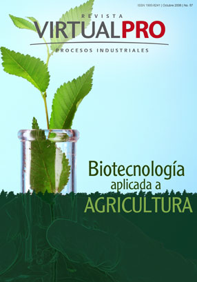Portada revista Biotecnología Aplicada a la Agricultura