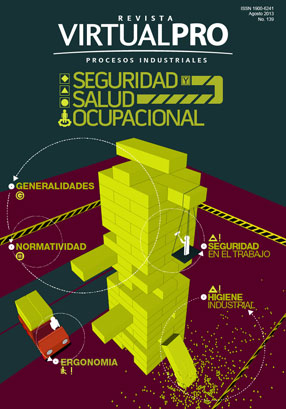 Portada revista Seguridad y salud ocupacional