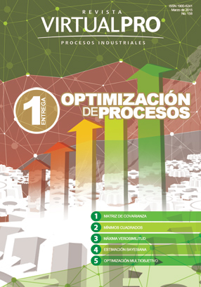 Portada revista Optimización de procesos. Primera entrega