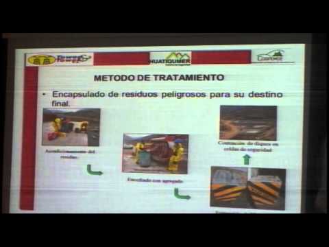Foro Industrialización de los Residuos Sólidos. Manejo y disposición final de residuos peligrosos