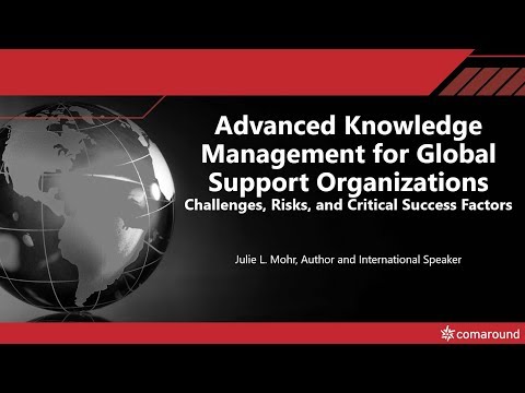 Webinar: Gestión avanzada del conocimiento para organizaciones de soporte global