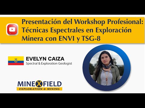 Técnicas Espectrales en Exploración Minera con ENVI y TSG-8