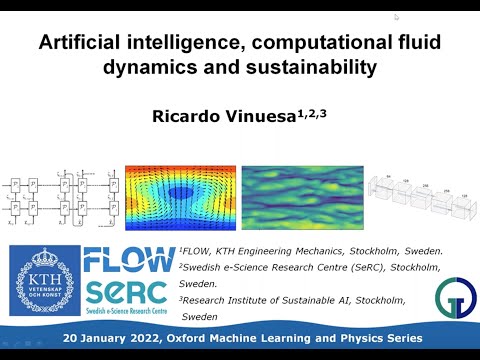 Ricardo Vinuesa Inteligencia Artificial, Dinámica de Fluidos Computacional y Sostenibilidad