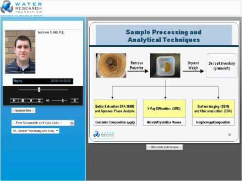 Evaluación de la acumulación inorgánica en escalas y sedimentos del sistema de agua potable
