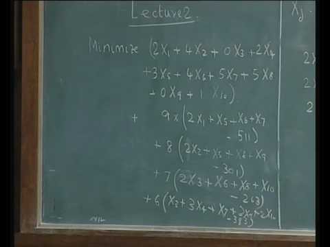 Lección 2. Introducción a las formulaciones en programación lineal (continuación)